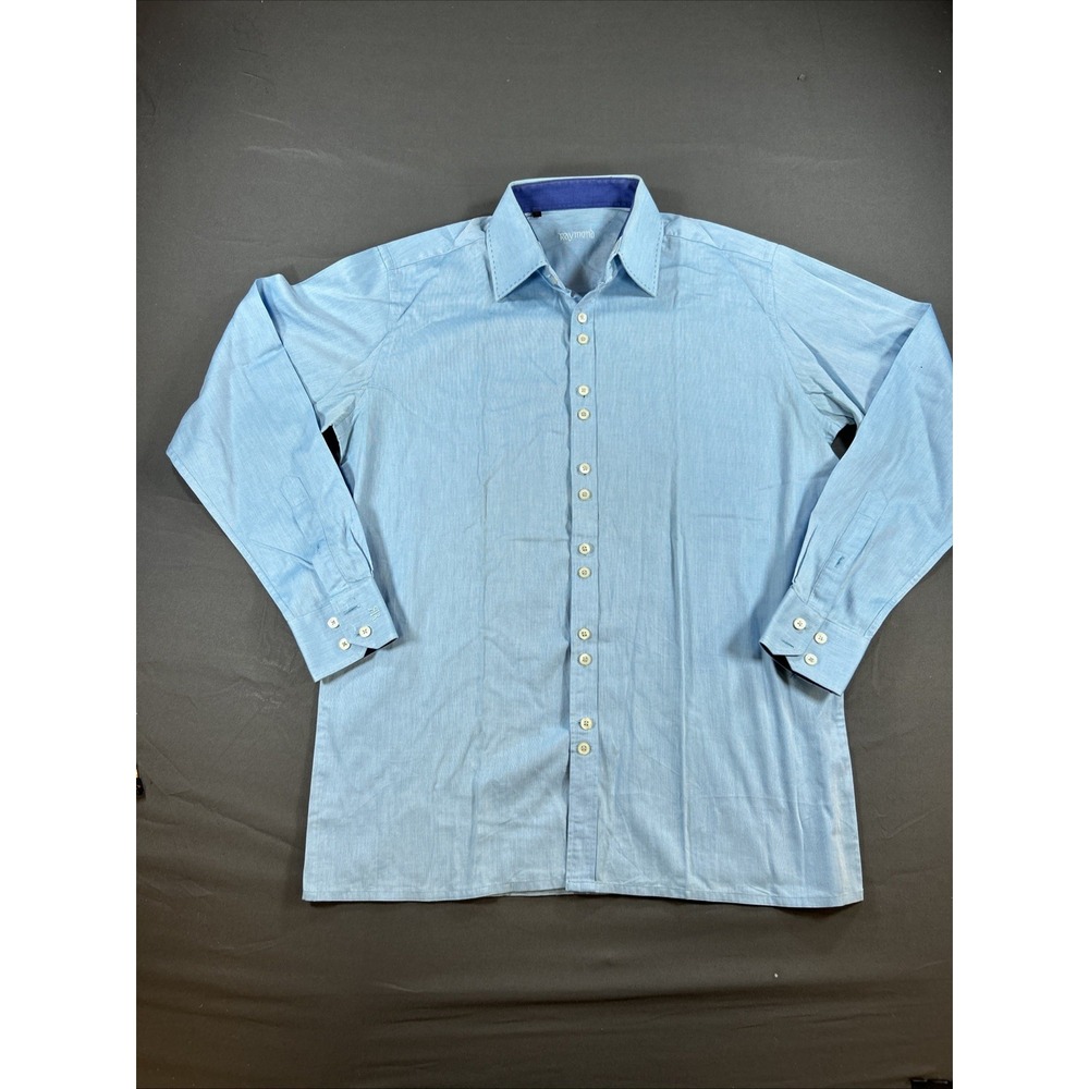 Raymond light blue long-sleeve dress shirt size 42